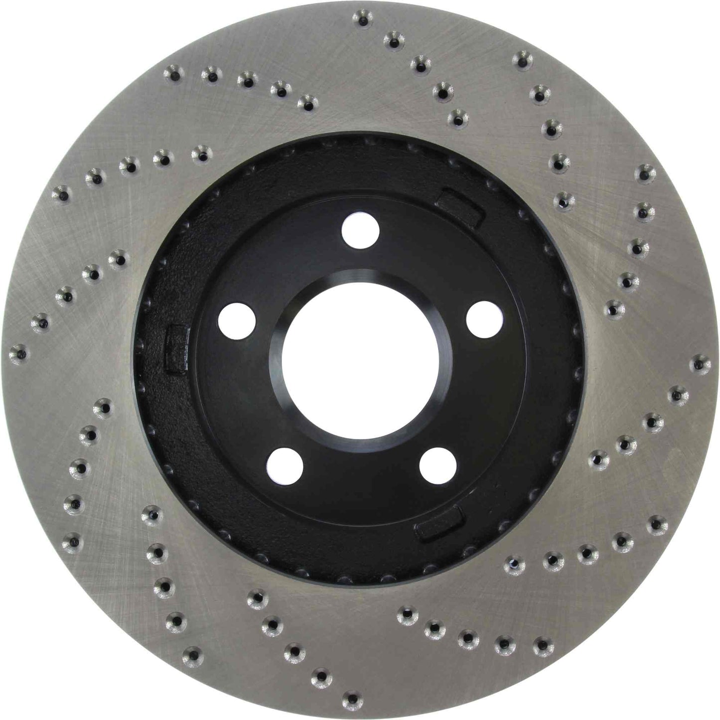 StopTech Sport Cryo Cross Drilled Brake Rotor; Front Right
