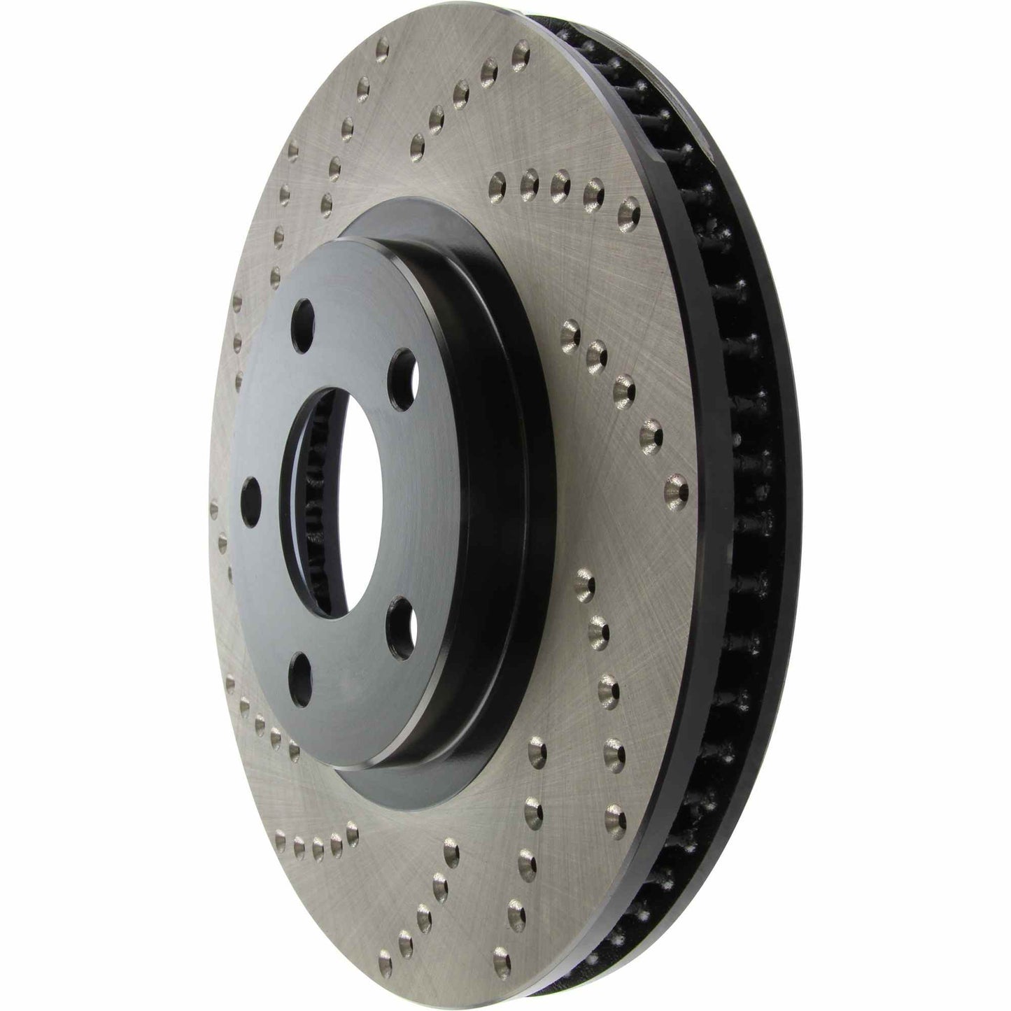 StopTech Sport Cryo Cross Drilled Brake Rotor; Front Right