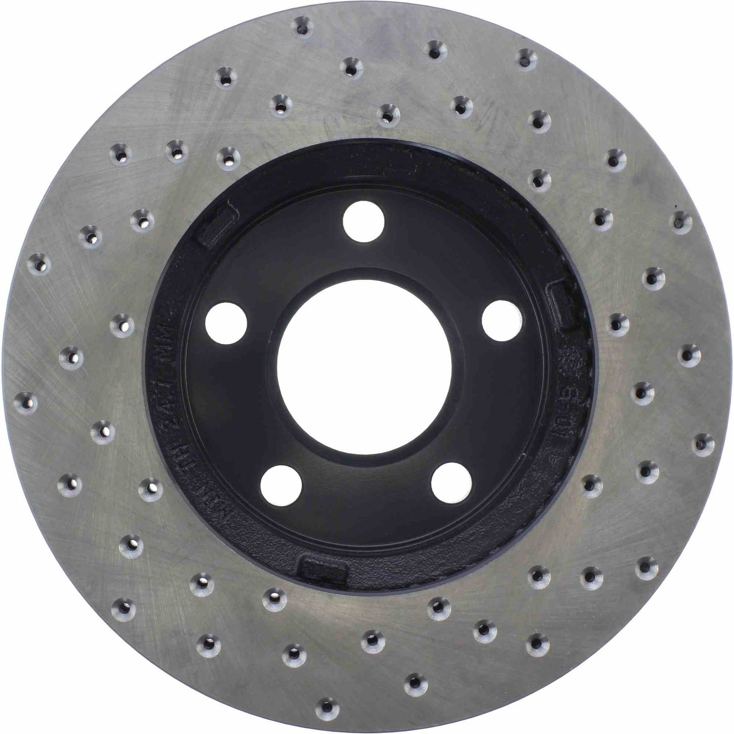 StopTech Sport Cryo Cross Drilled Brake Rotor; Front Right