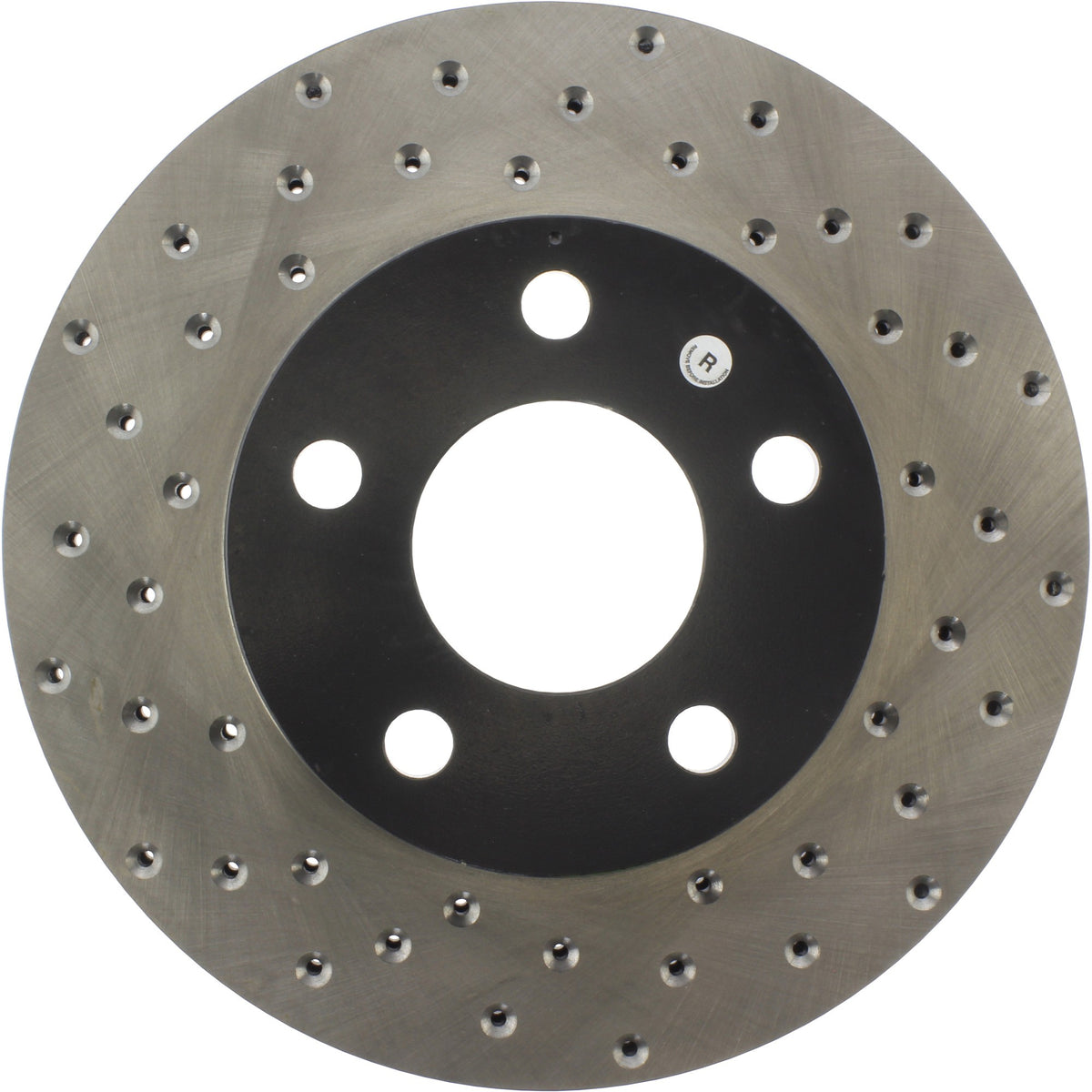 StopTech Sport Cryo Cross Drilled Brake Rotor; Front Right