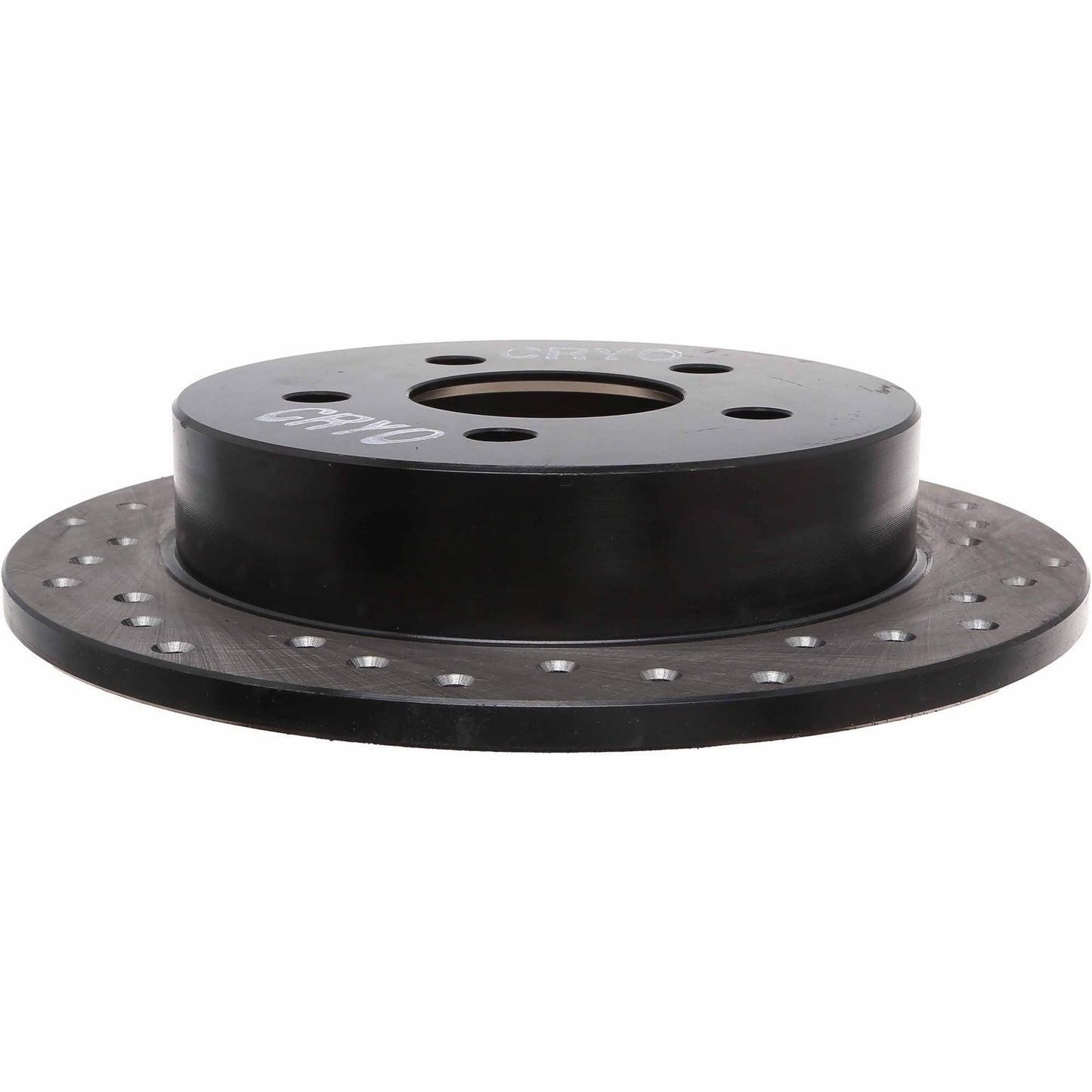 StopTech Sport Cryo Cross Drilled Brake Rotor; Rear Left