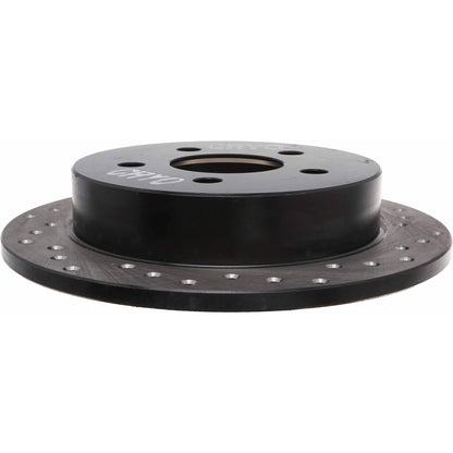 StopTech Sport Cryo Cross Drilled Brake Rotor; Rear Left