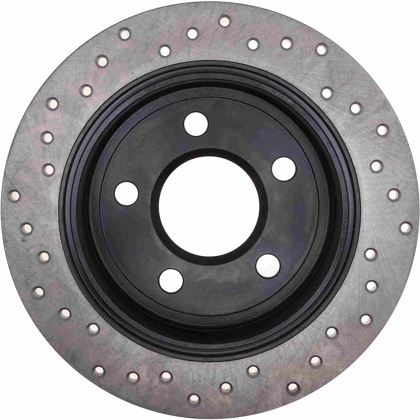 StopTech Sport Cryo Cross Drilled Brake Rotor; Rear Left