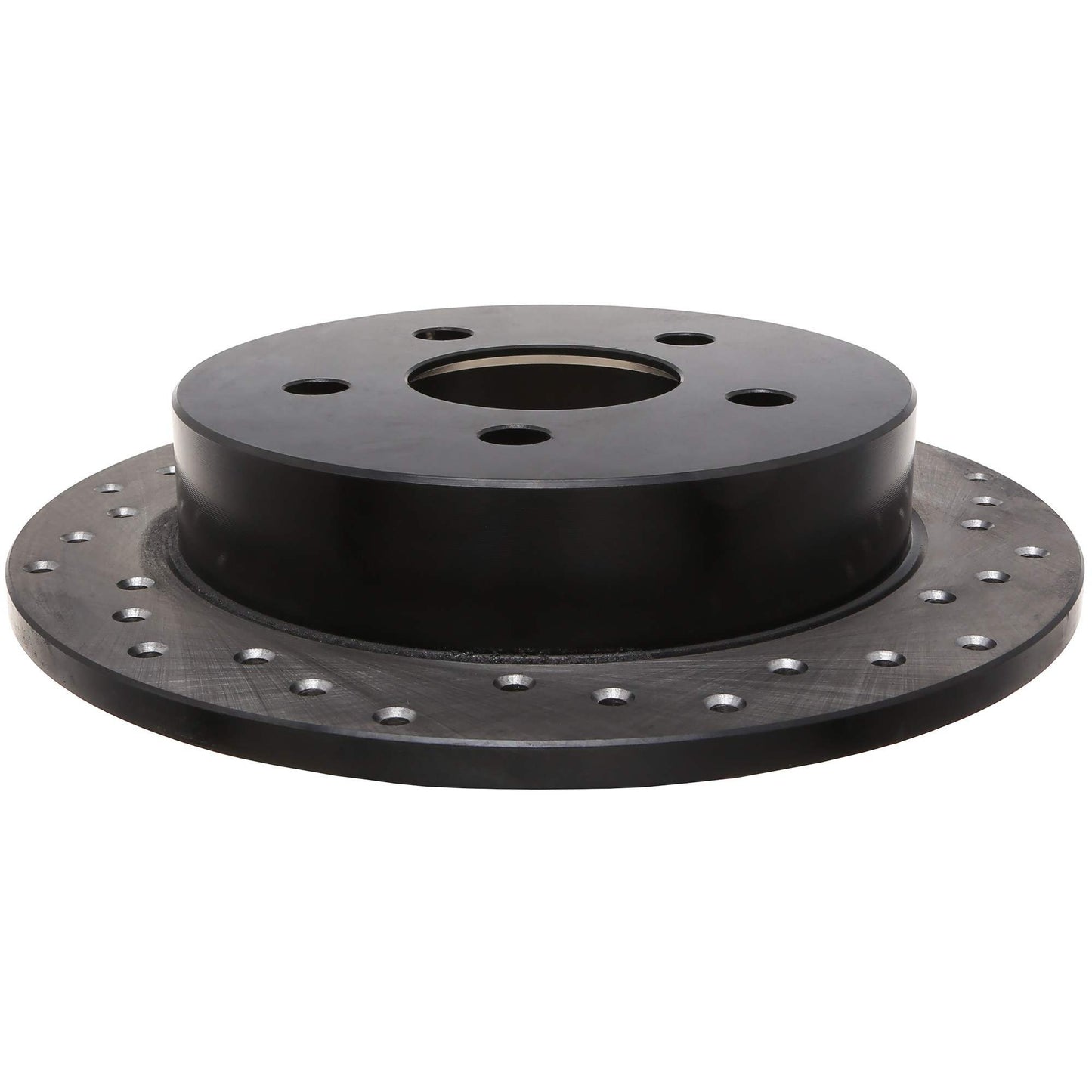 StopTech Sport Cross Drilled Brake Rotor; Rear Left