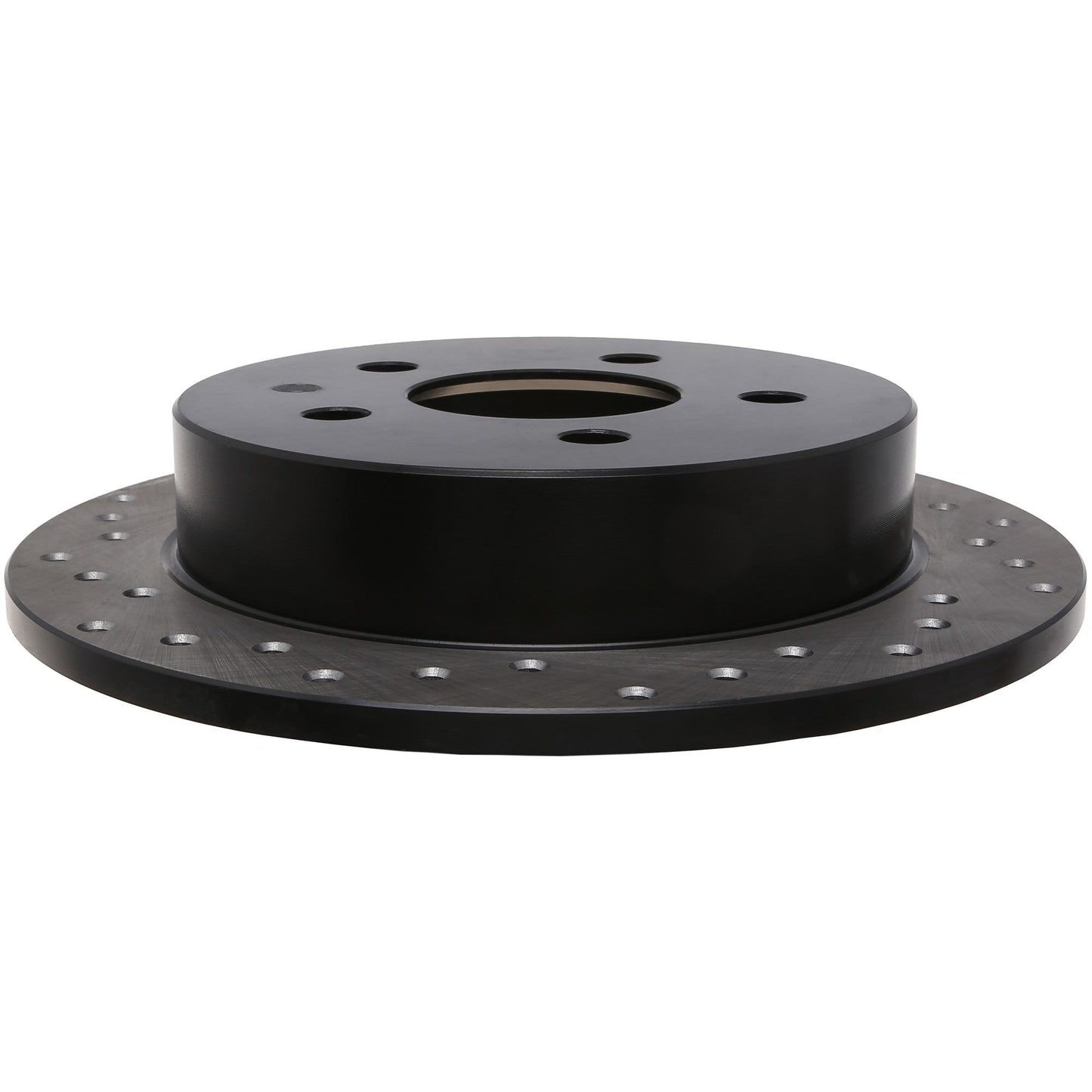 StopTech Sport Cross Drilled Brake Rotor; Rear Right