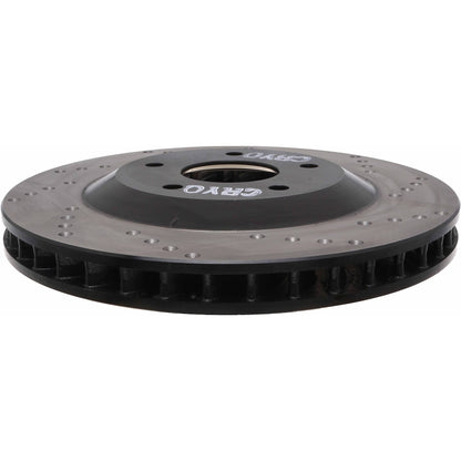 StopTech Sport Cryo Cross Drilled Brake Rotor; Front Left