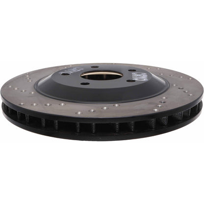 StopTech  Sport Cryo Cross Drilled Brake Rotor; Front Right