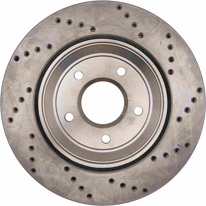 StopTech  Sport Cryo Cross Drilled Brake Rotor; Front Right