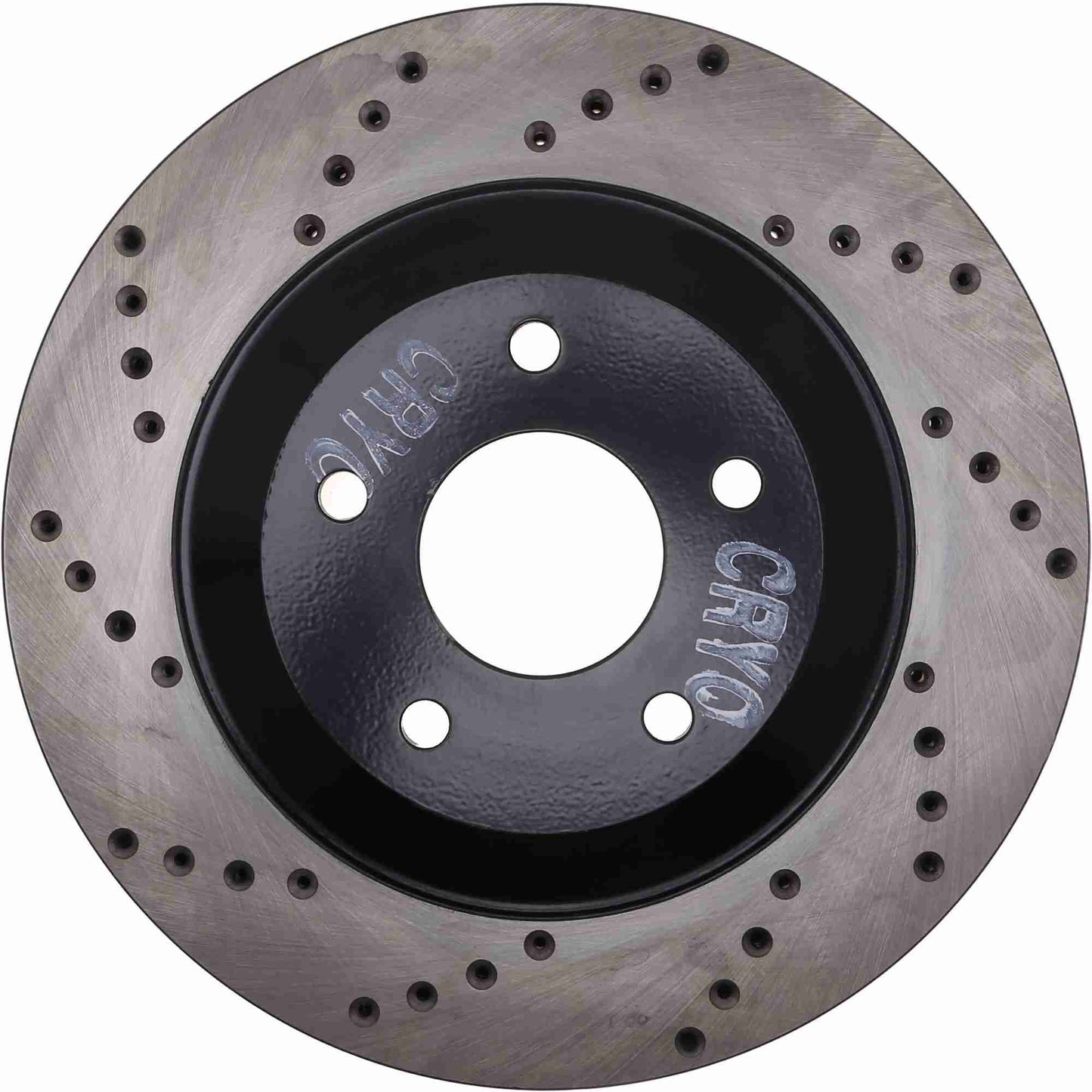 StopTech  Sport Cryo Cross Drilled Brake Rotor; Front Right