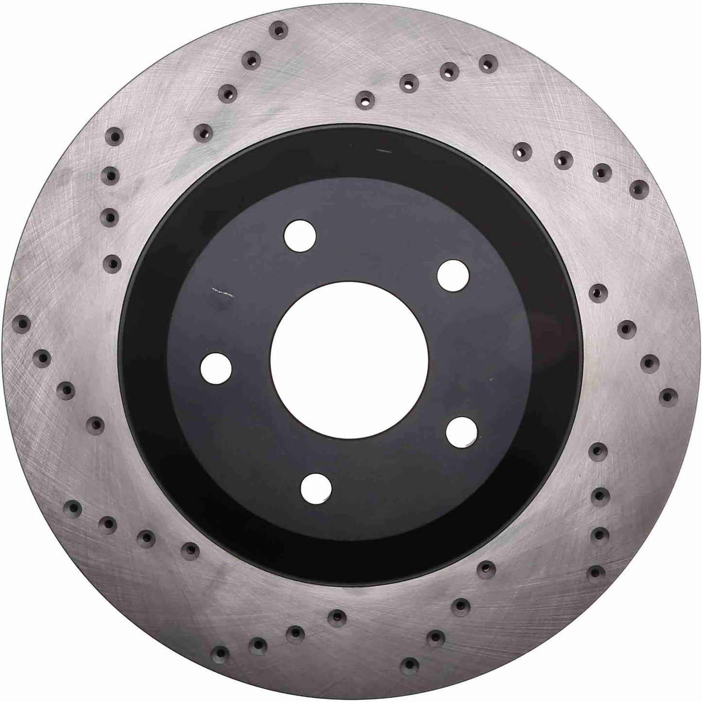StopTech Sport Cross Drilled Brake Rotor; Front Right