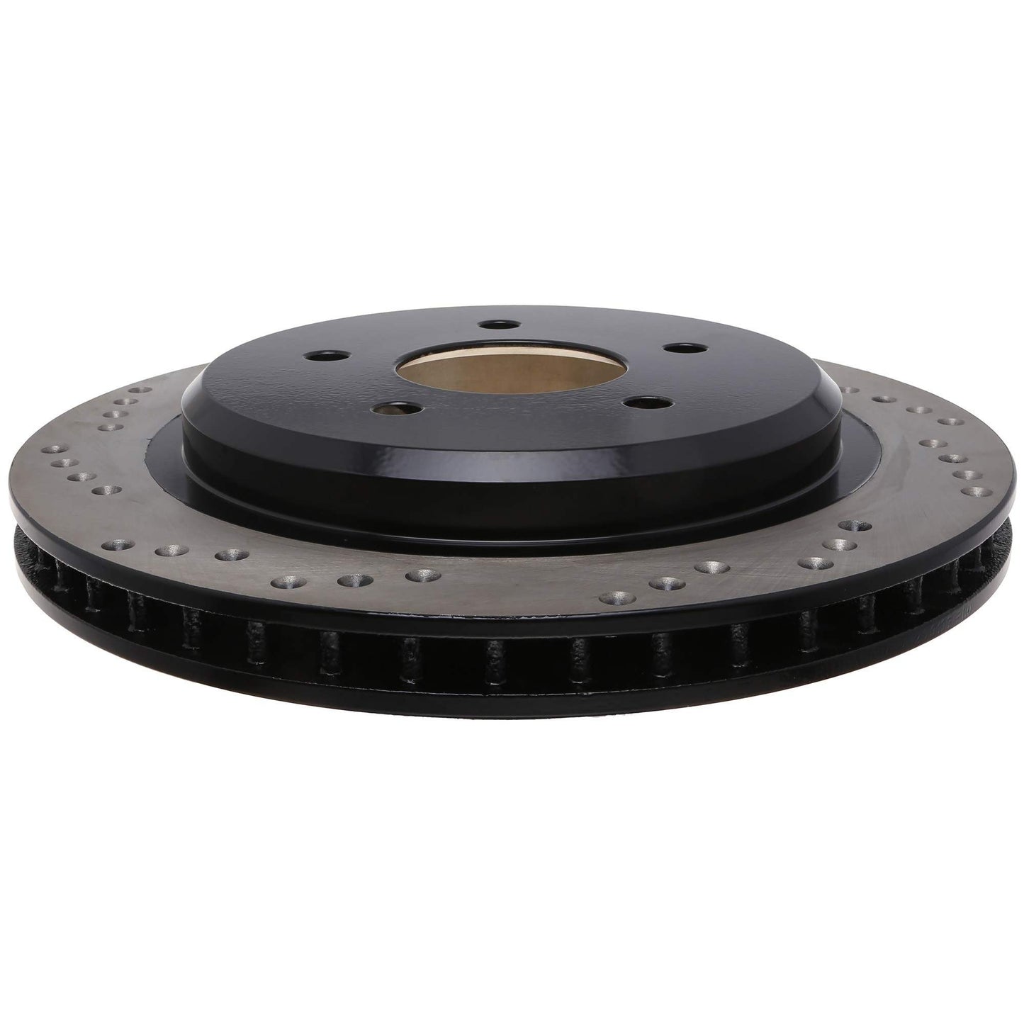 StopTech Sport Cross Drilled Brake Rotor; Rear Right