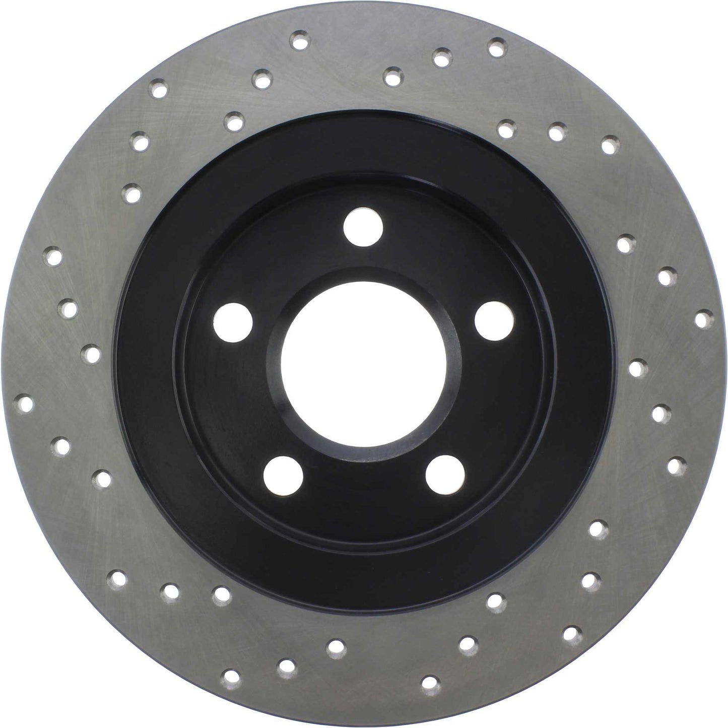 StopTech Sport Cryo Cross Drilled Brake Rotor; Rear Left