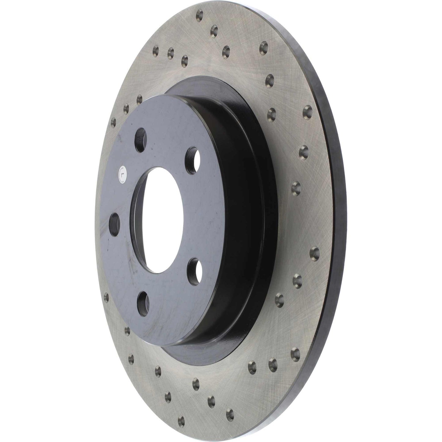 StopTech Sport Cryo Cross Drilled Brake Rotor; Rear Left