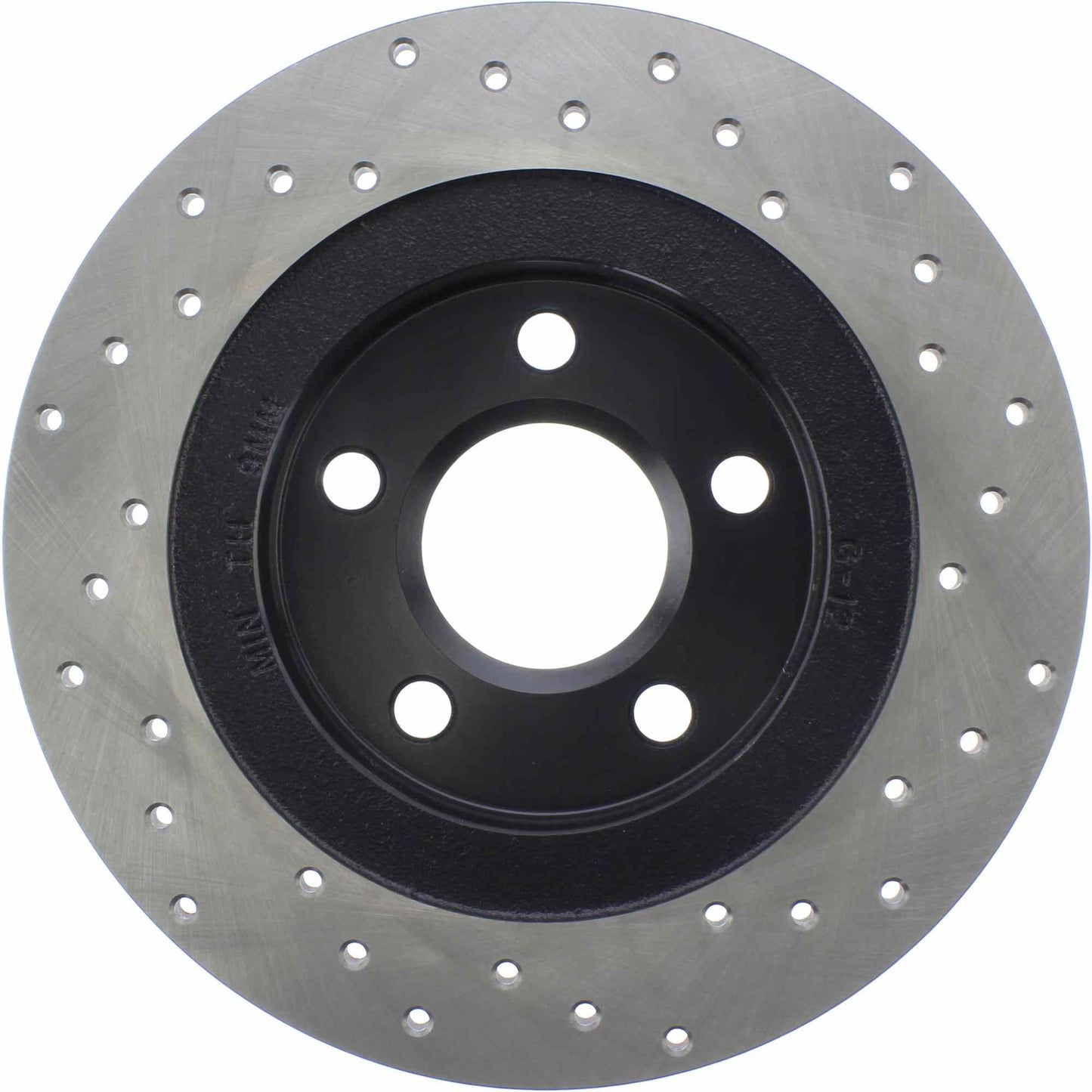 StopTech  Sport Cryo Cross Drilled Brake Rotor; Rear Right