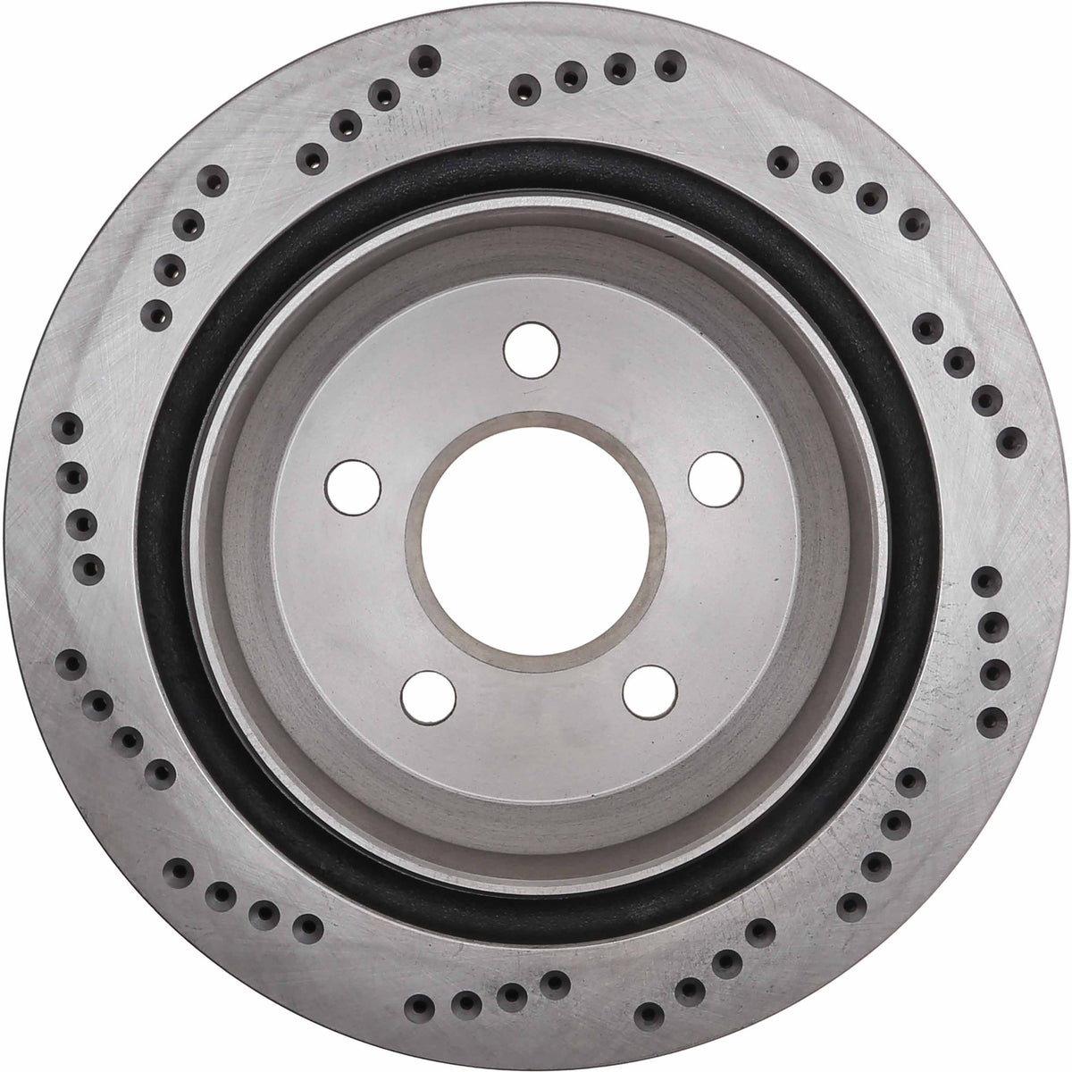 StopTech Sport Cross Drilled Brake Rotor; Rear Left