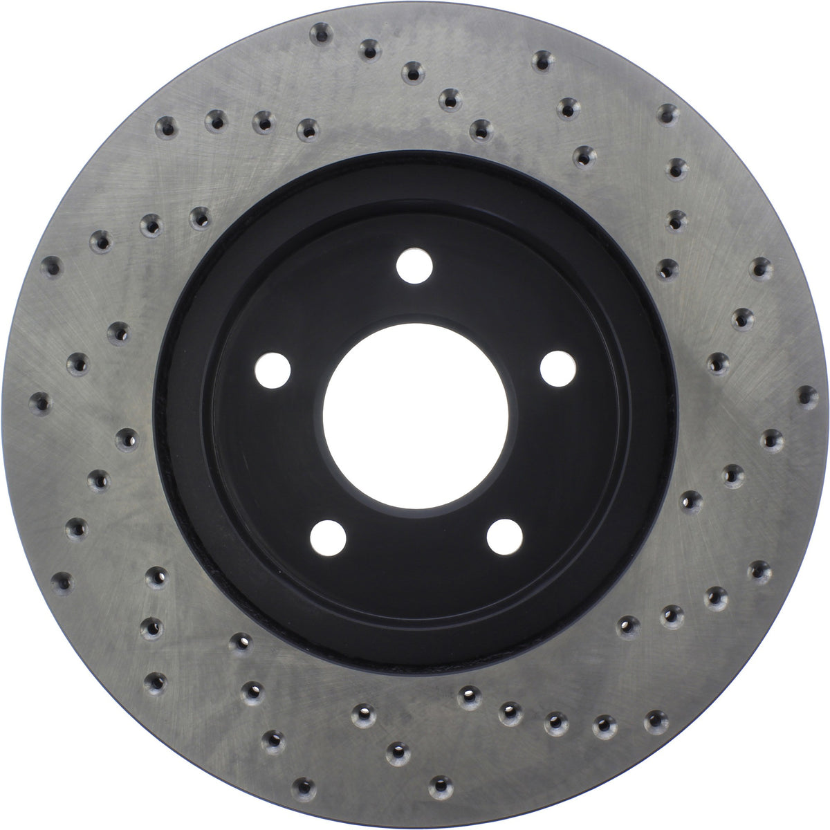 StopTech Sport Cryo Cross Drilled Brake Rotor; Front Right