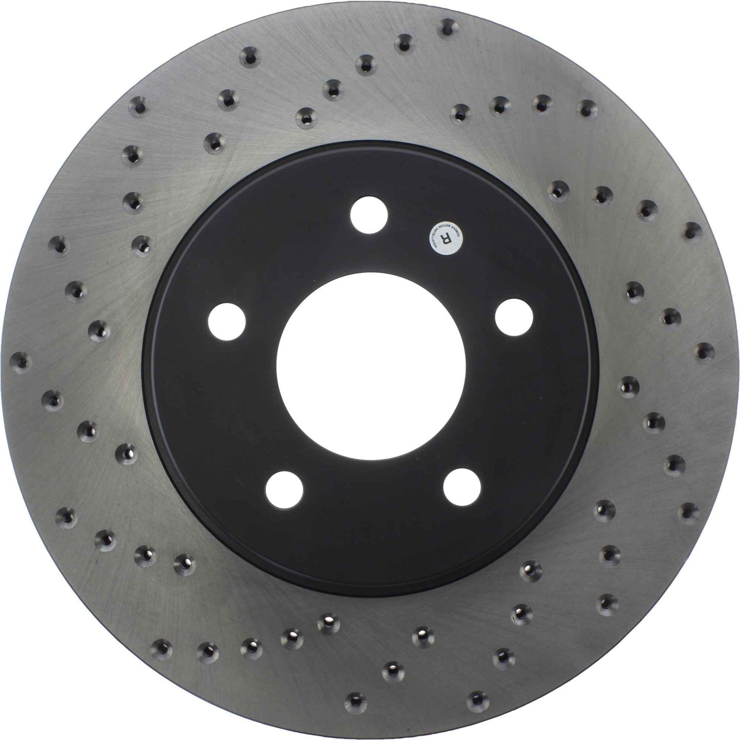 StopTech Sport Cryo Cross Drilled Brake Rotor; Front Right