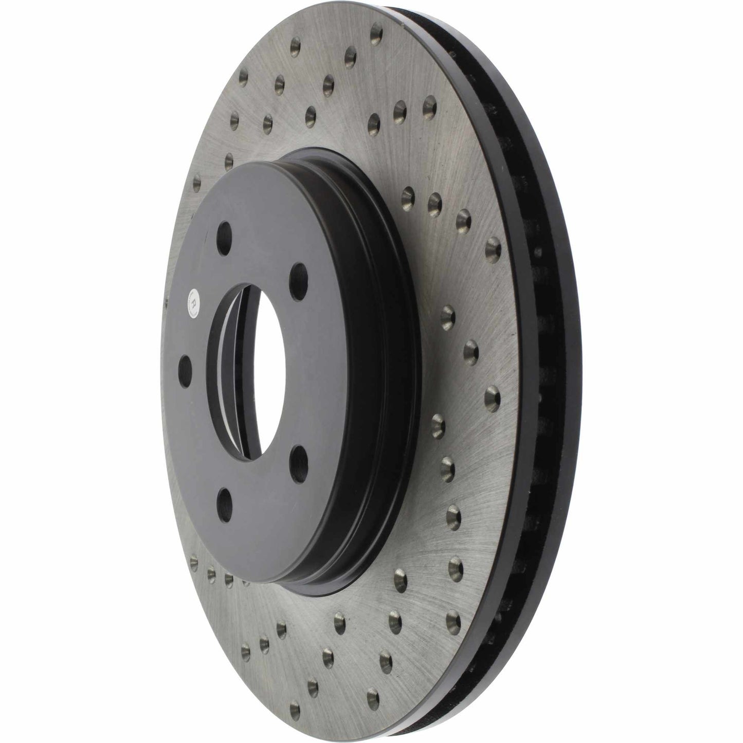 StopTech Sport Cryo Cross Drilled Brake Rotor; Front Right