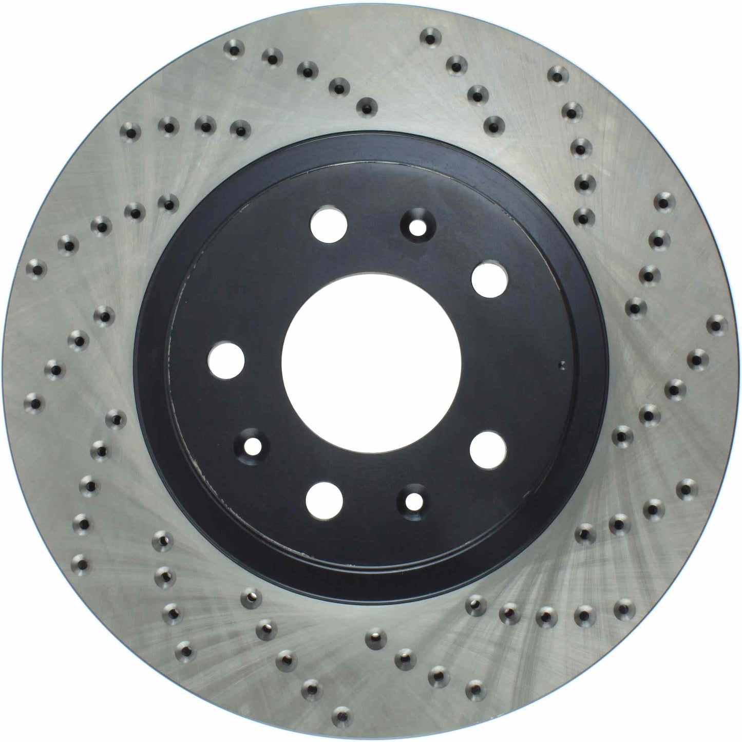StopTech Sport Cryo Cross Drilled Brake Rotor; Front Left