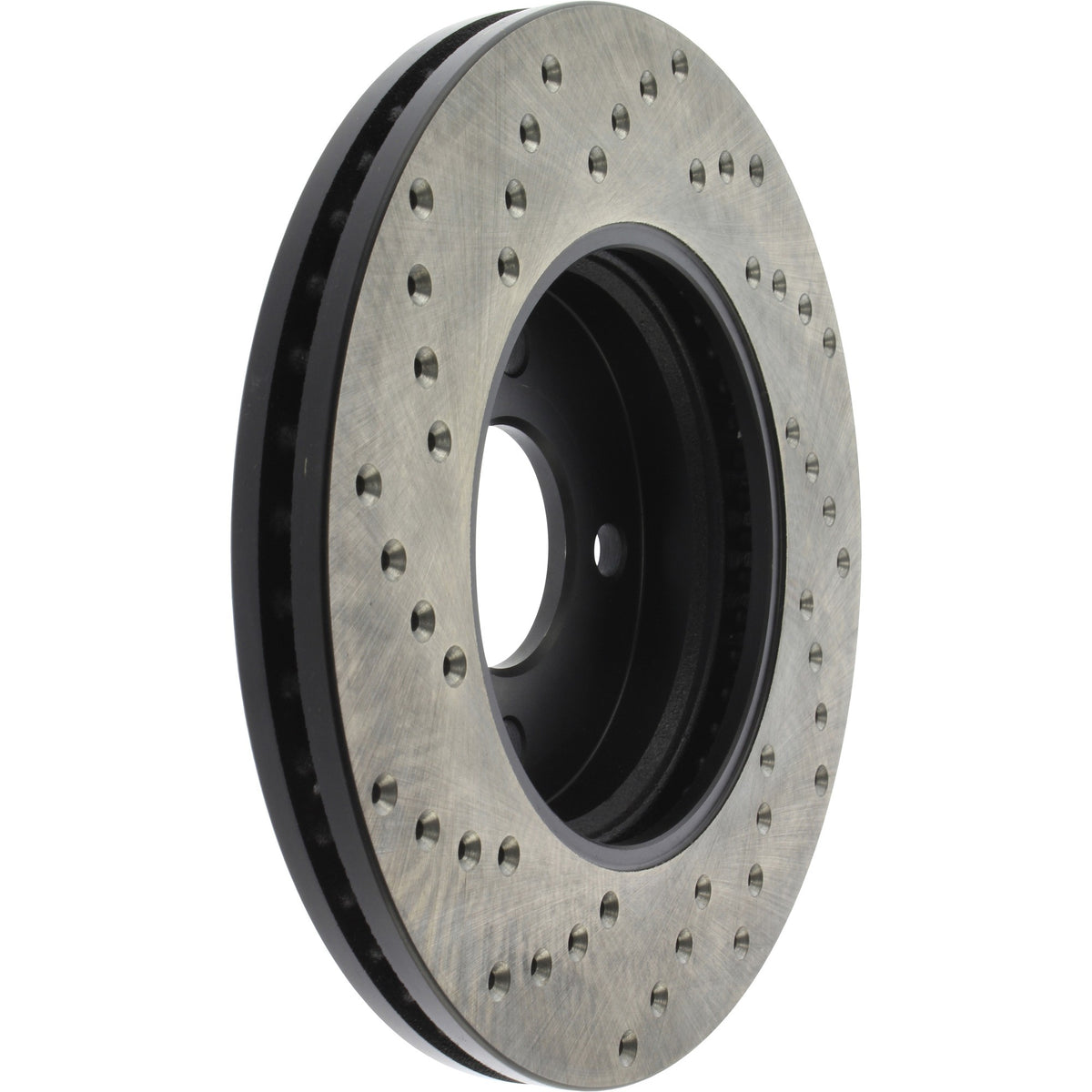 StopTech Sport Cryo Cross Drilled Brake Rotor; Front Left