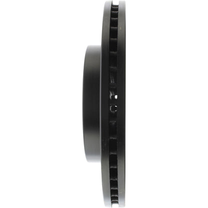 StopTech Sport Cross Drilled Brake Rotor; Front Left