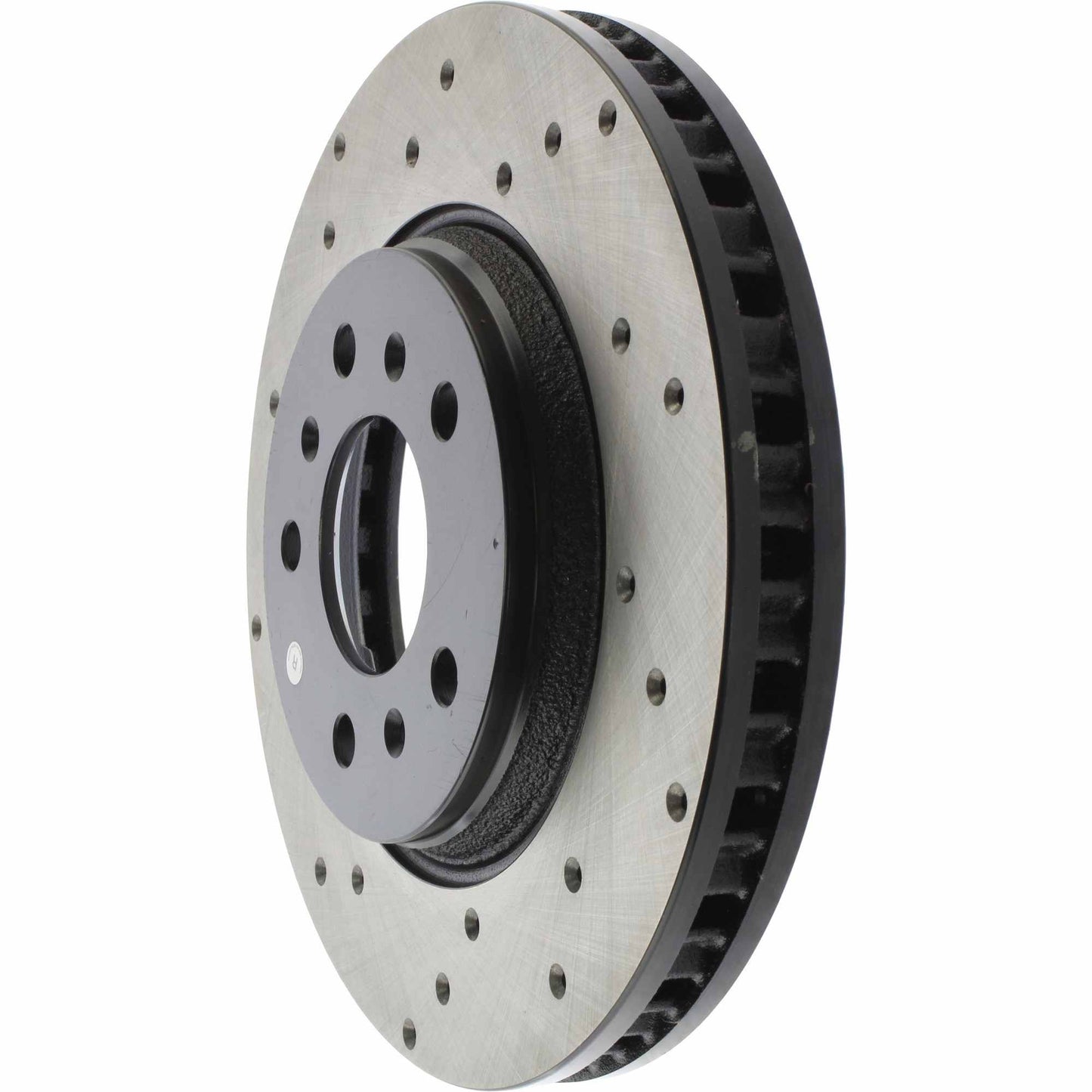 StopTech Sport Cryo Cross Drilled Brake Rotor; Front Right