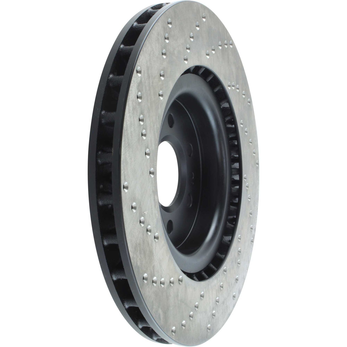 StopTech Sport Cryo Cross Drilled Brake Rotor; Front Left