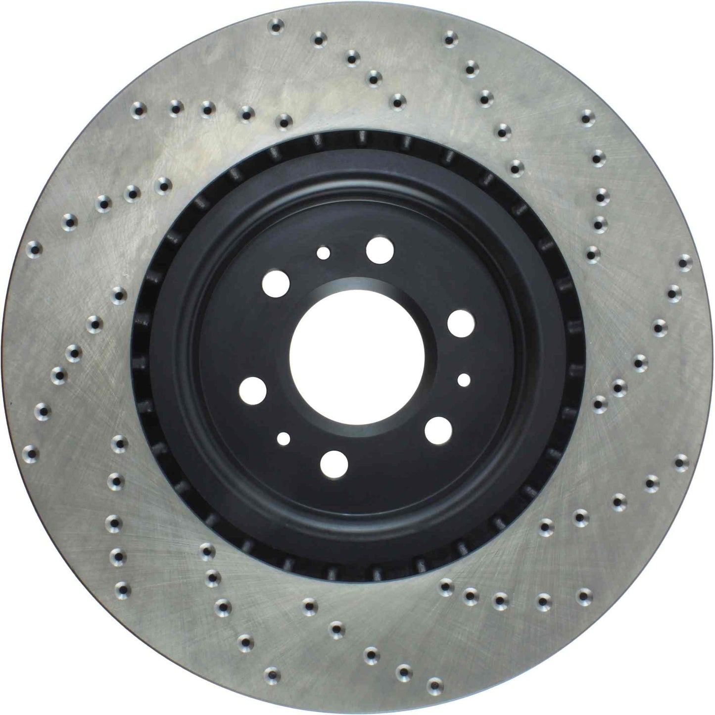 StopTech Sport Cryo Cross Drilled Brake Rotor; Front Right