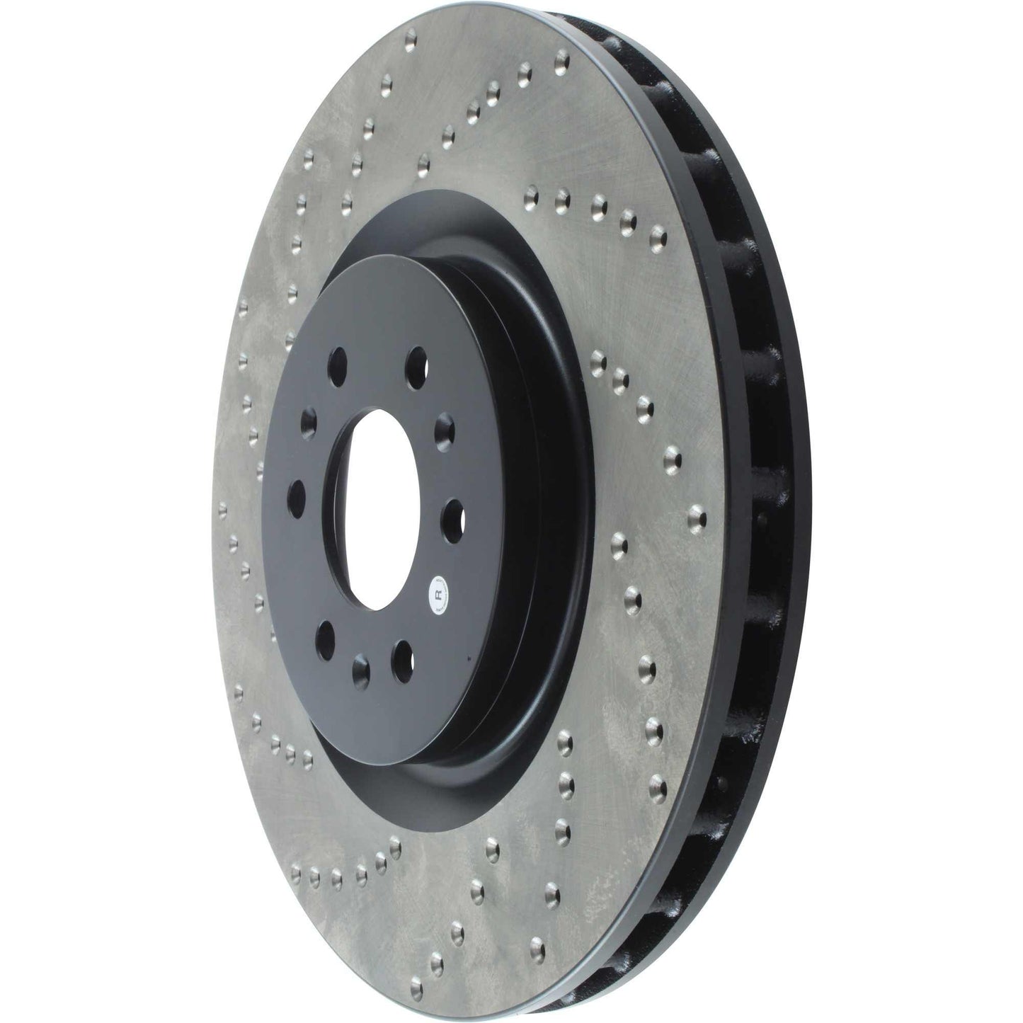 StopTech Sport Cryo Cross Drilled Brake Rotor; Front Right