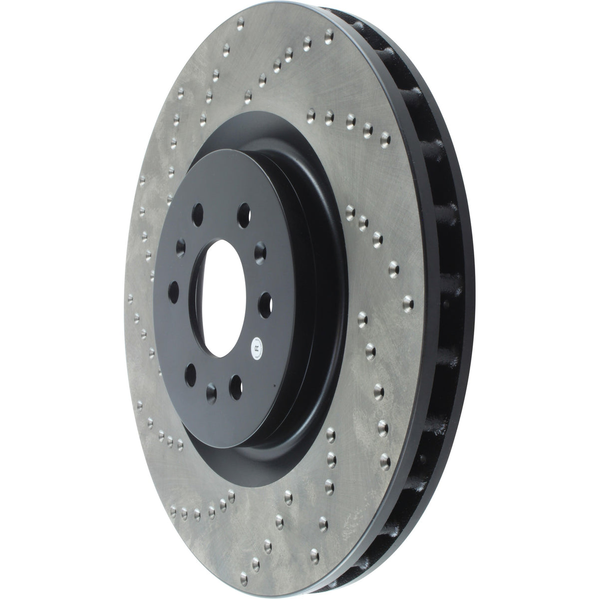 StopTech Sport Cryo Cross Drilled Brake Rotor; Front Right