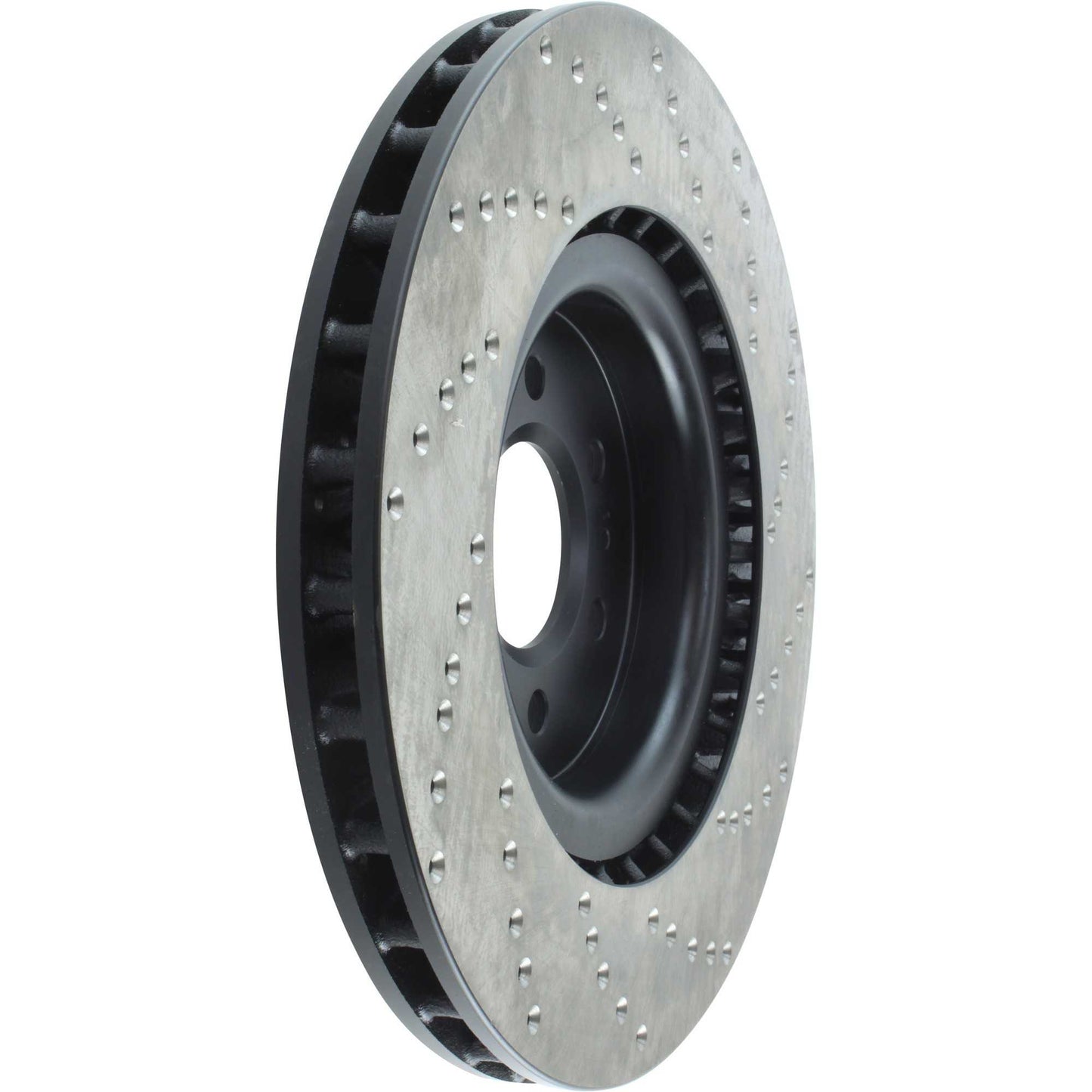 StopTech Sport Cryo Cross Drilled Brake Rotor; Front Right