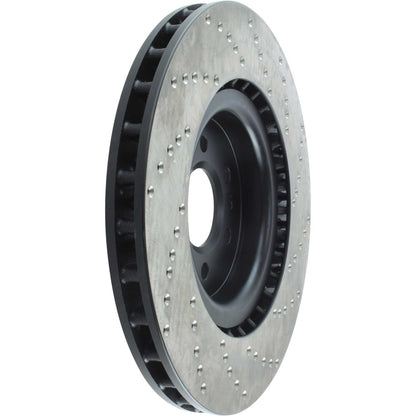 StopTech Sport Cryo Cross Drilled Brake Rotor; Front Right
