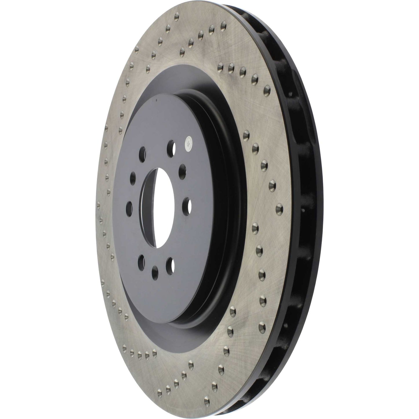 StopTech Sport Cryo Cross Drilled Brake Rotor; Rear Right