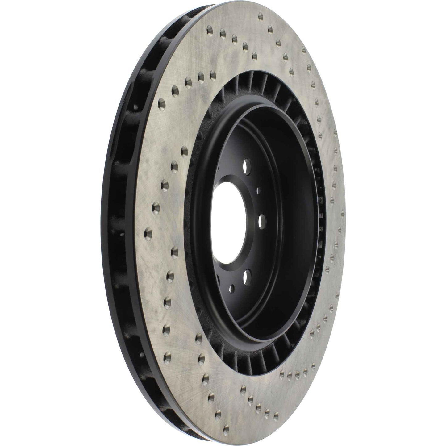 StopTech Sport Cryo Cross Drilled Brake Rotor; Rear Right