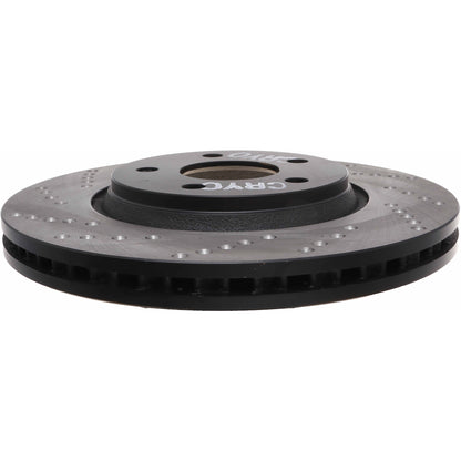 StopTech  Sport Cryo Cross Drilled Brake Rotor; Front Right