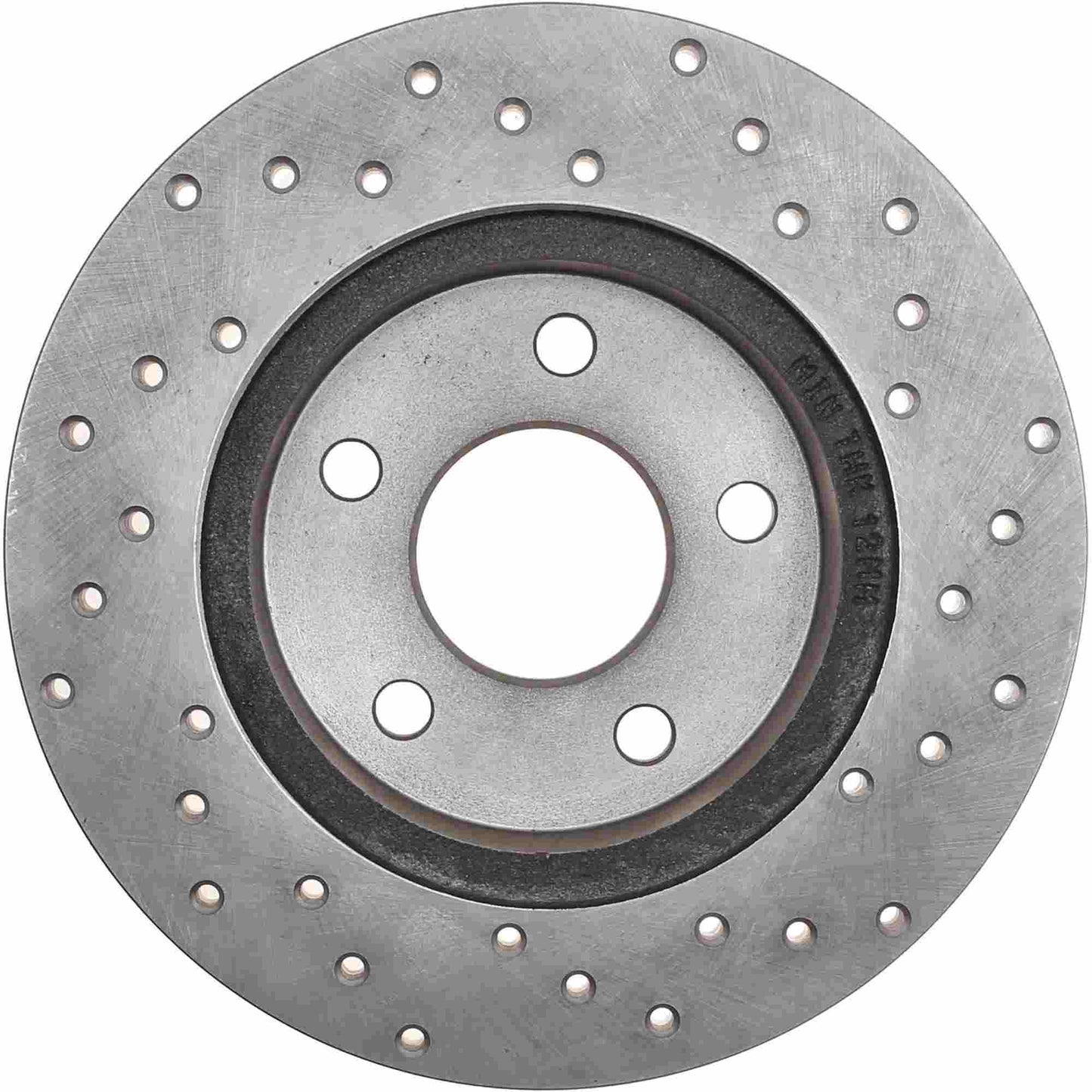 StopTech Sport Cross Drilled Brake Rotor; Rear Right