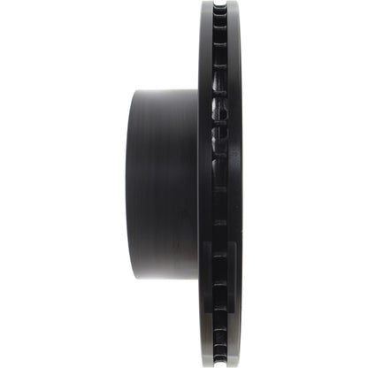 StopTech Sport Cross Drilled Brake Rotor; Front Left