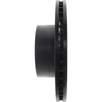 StopTech Sport Cross Drilled Brake Rotor; Front Left