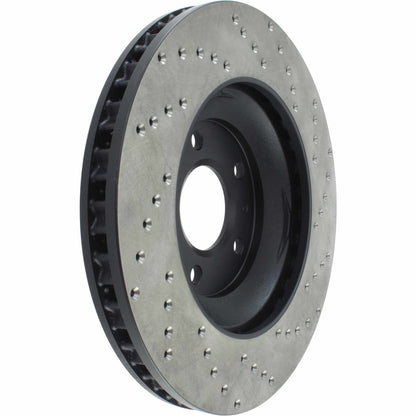 StopTech Sport Cryo Cross Drilled Brake Rotor; Front Right