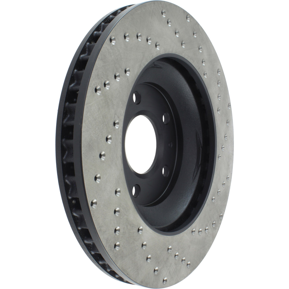 StopTech Sport Cryo Cross Drilled Brake Rotor; Front Right