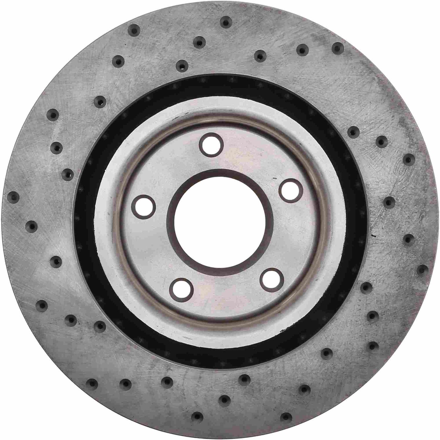 StopTech Sport Cryo Cross Drilled Brake Rotor; Front Left