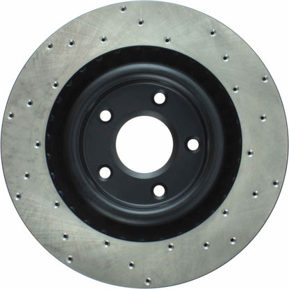 StopTech Sport Cryo Cross Drilled Brake Rotor; Front Right