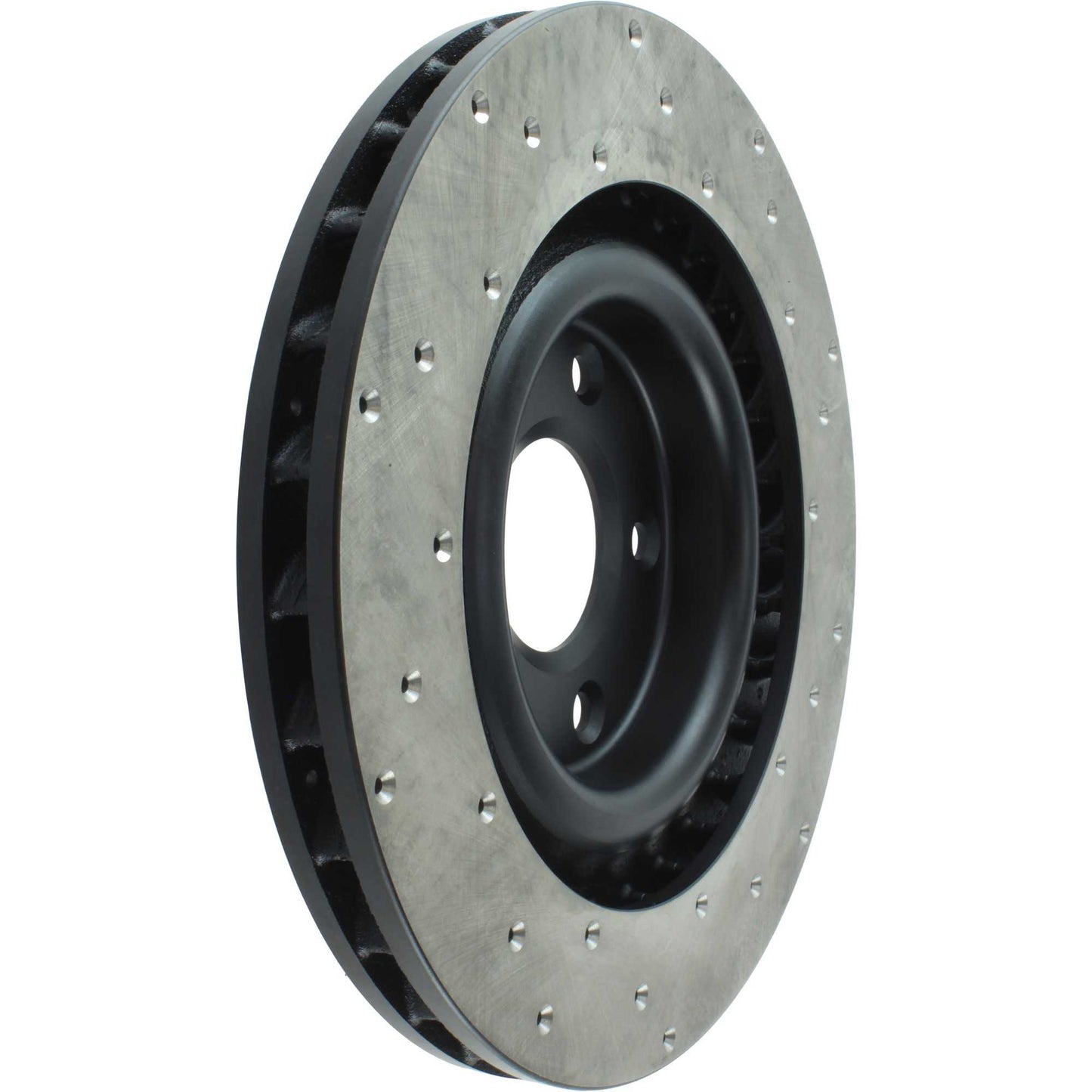 StopTech Sport Cryo Cross Drilled Brake Rotor; Front Right