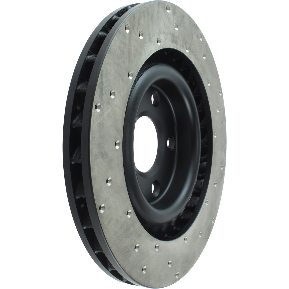 StopTech Sport Cryo Cross Drilled Brake Rotor; Front Right
