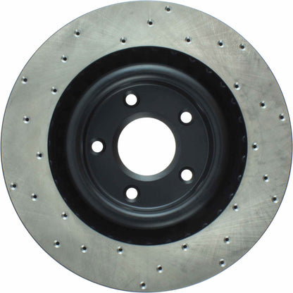 StopTech 06-08 Cadillac XLR-V SC / 05-09 Corvette (Z51) Front Left Drilled Rotor 128.62086L