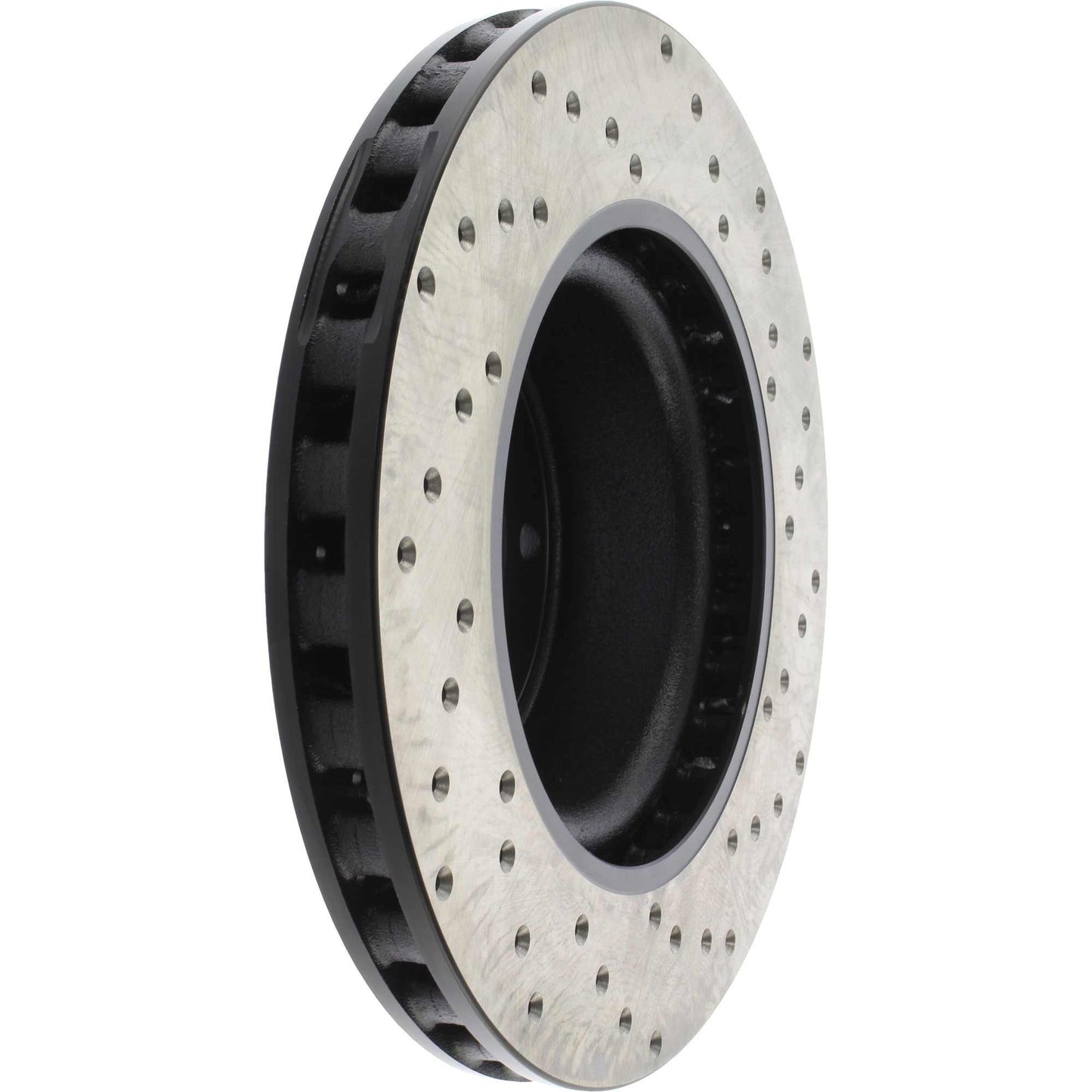 StopTech  Sport Cross Drilled Brake Rotor; Front Right