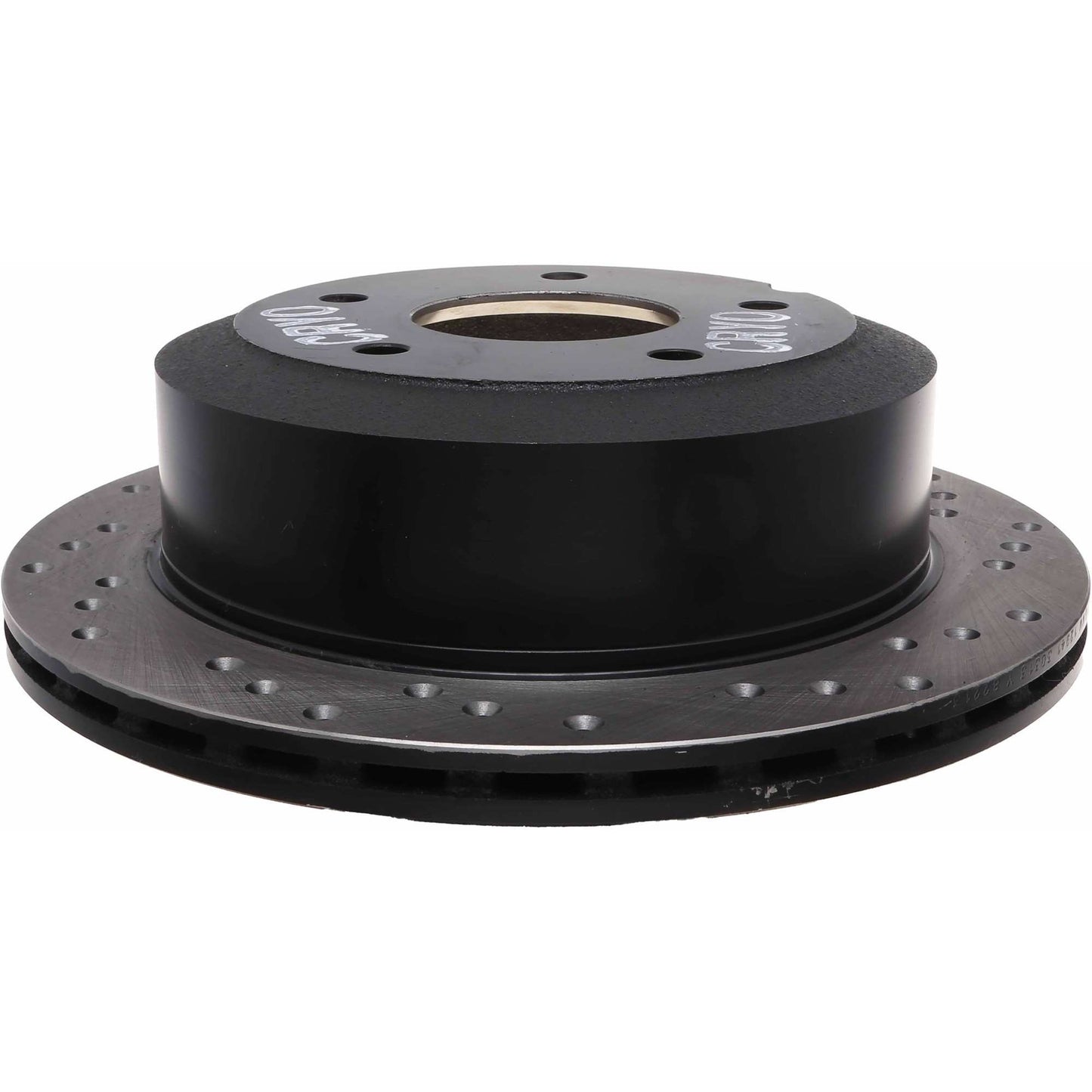 StopTech Sport Cryo Cross Drilled Brake Rotor; Rear Left