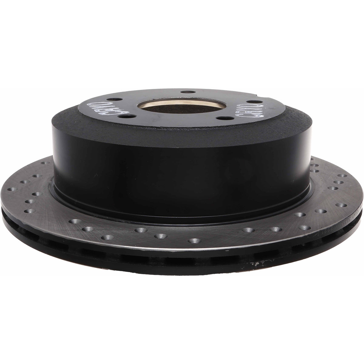 StopTech Sport Cryo Cross Drilled Brake Rotor; Rear Left