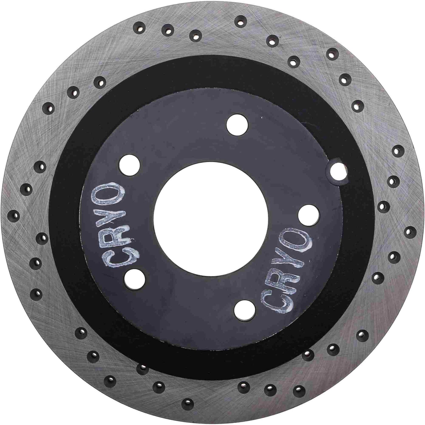 StopTech Sport Cryo Cross Drilled Brake Rotor; Rear Left