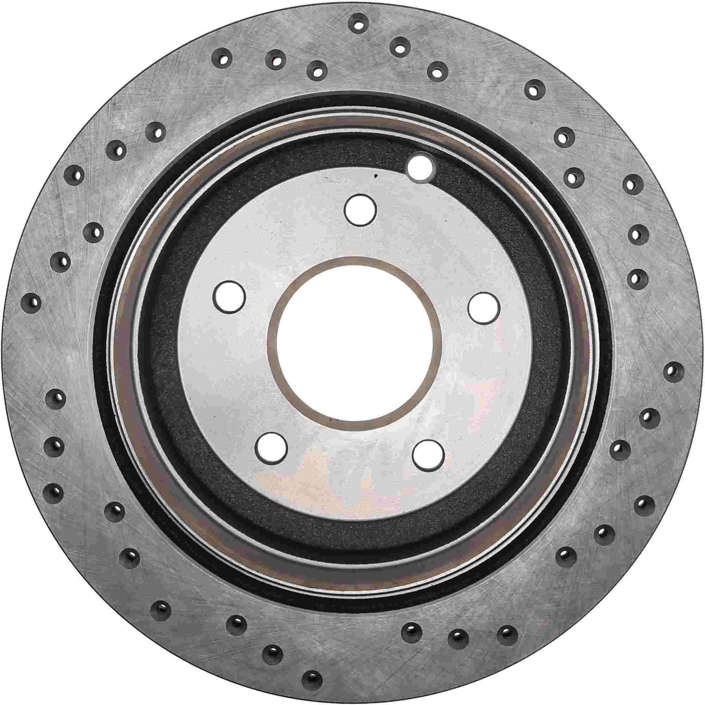 StopTech  Sport Cryo Cross Drilled Brake Rotor; Rear Right